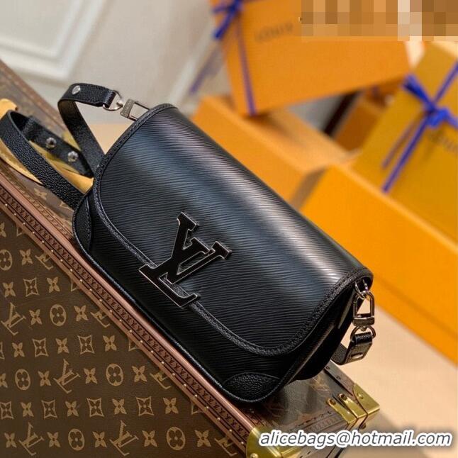 ​Grade Discount Louis Vuitton Epi Leather Buci Crossbody Bag M59386 Black