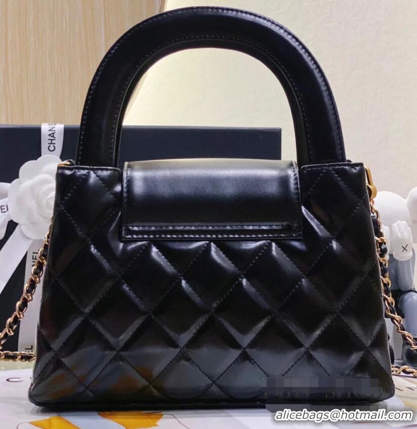 Buy Inexpensive Design Chanel Mini Shopping Bag AS4416 Black