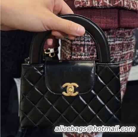 Buy Inexpensive Design Chanel Mini Shopping Bag AS4416 Black