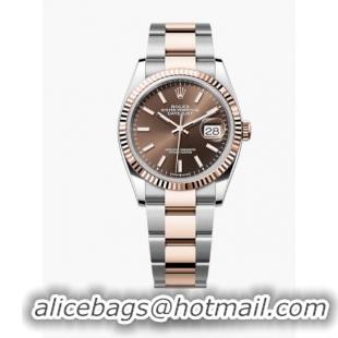 Super Quality Rolex Datejust Watch 36mm In Oystersteel And Gold M126231