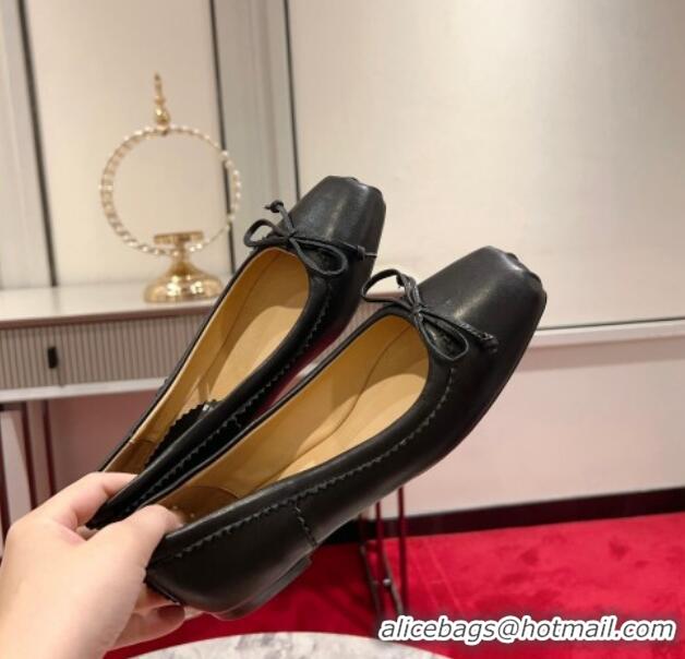 Good Looking Christian Louboutin Mamadrague Ballerinas Flat in Nappa Leather Black 915034