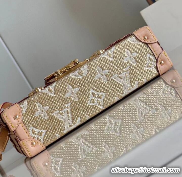 Promotional Louis Vuitton Monoglam Canvas Petite Malle M22882 Beige