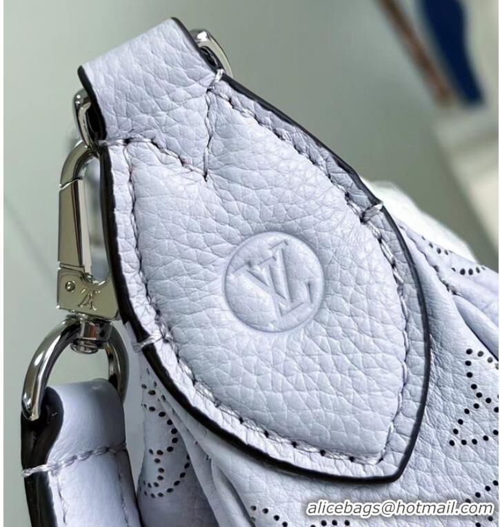 Inexpensive Louis Vuitton Mahina Leather Baia PM M22959 Light Lilac