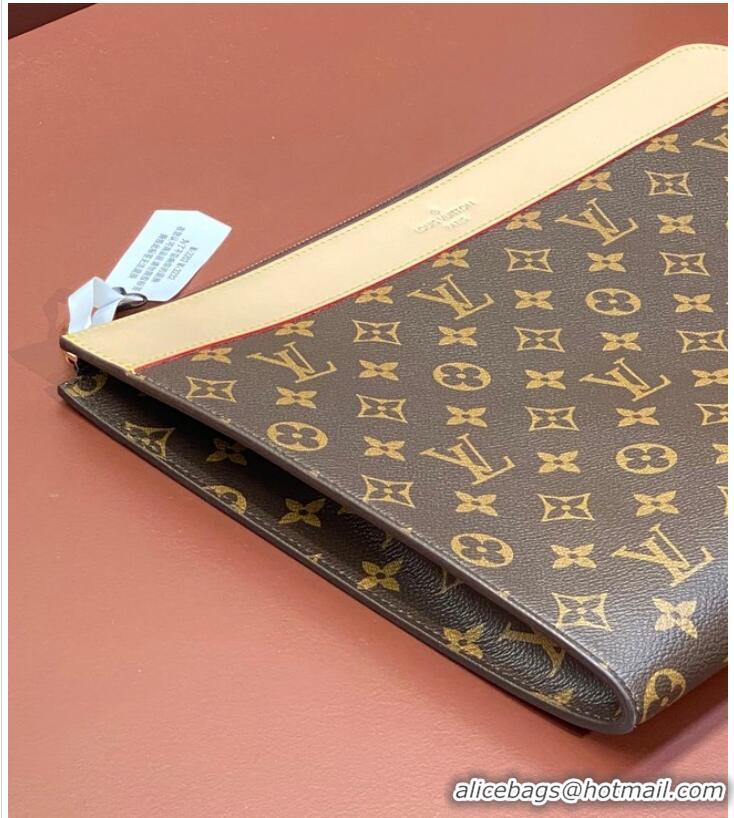 Top Quality Louis Vuitton Monogram Canvas Pochette Jour M82540-1