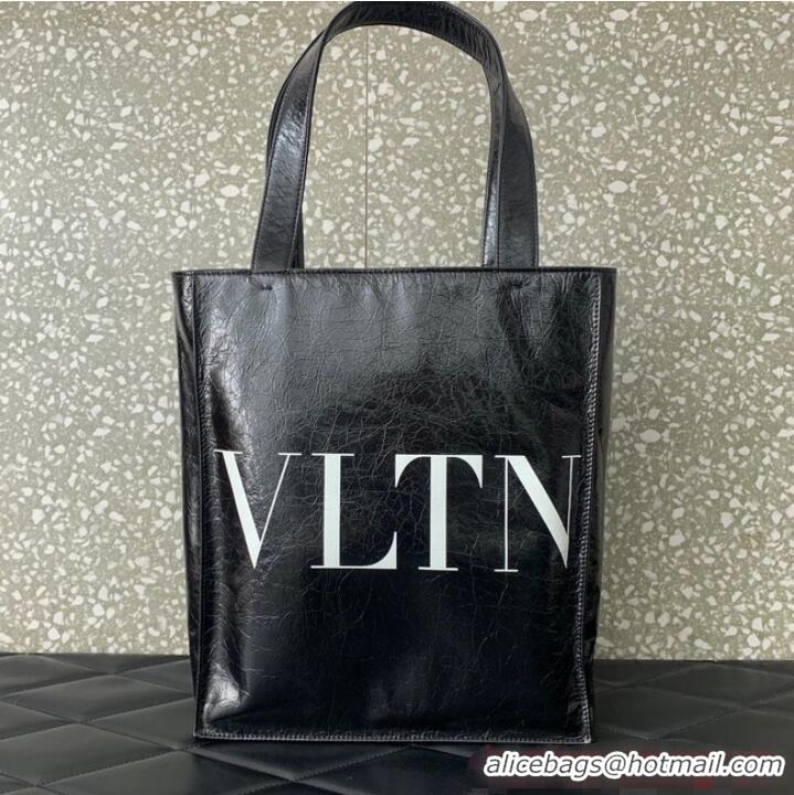 Good Looking VALENTINO Calf leather Shoulder Bag 0047 Black