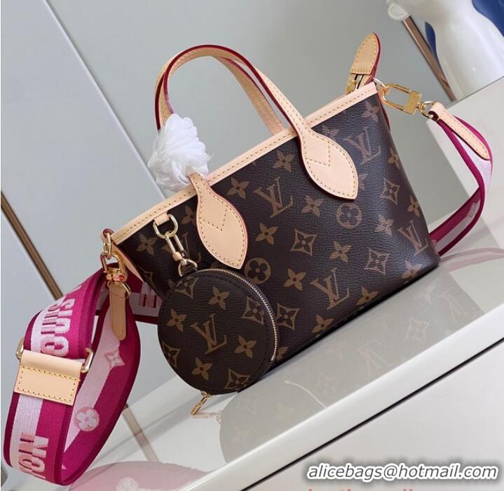 Good Product Louis Vuitton Monogram Canvas Neverfull BB M46786 Pink