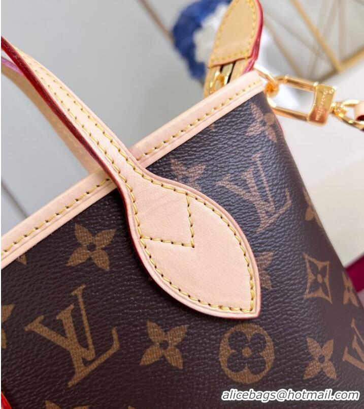 Good Product Louis Vuitton Monogram Canvas Neverfull BB M46786 Pink