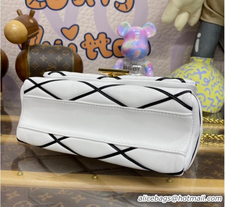 Buy Discount Louis Vuitton GO-14 MM M23601 White