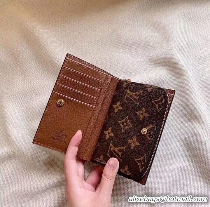 Famous Brand Louis Vuitton Monogram Canvas Wallet 60235