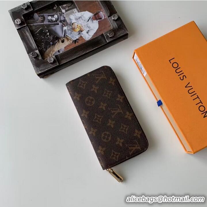 Well Crafted Louis Vuitton Monogram Canvas Zippy Color Pring Wallet M60017