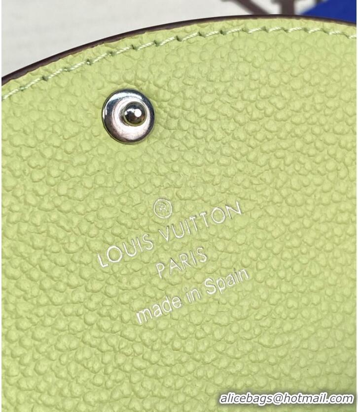 Famous Brand Louis Vuitton Rosalie Coin Purse M82392 Vert Noto Green