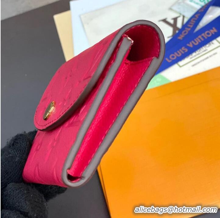 Famous Brand Louis Vuitton Rosalie Coin Purse M82392 Red