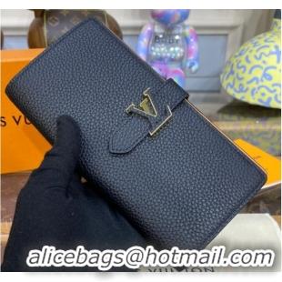 Super Quality Louis Vuitton Vertical Wallet M82441 Black