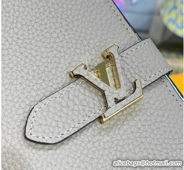 Cheapest Louis Vuitton Vertical Wallet M81367 Galet Beige