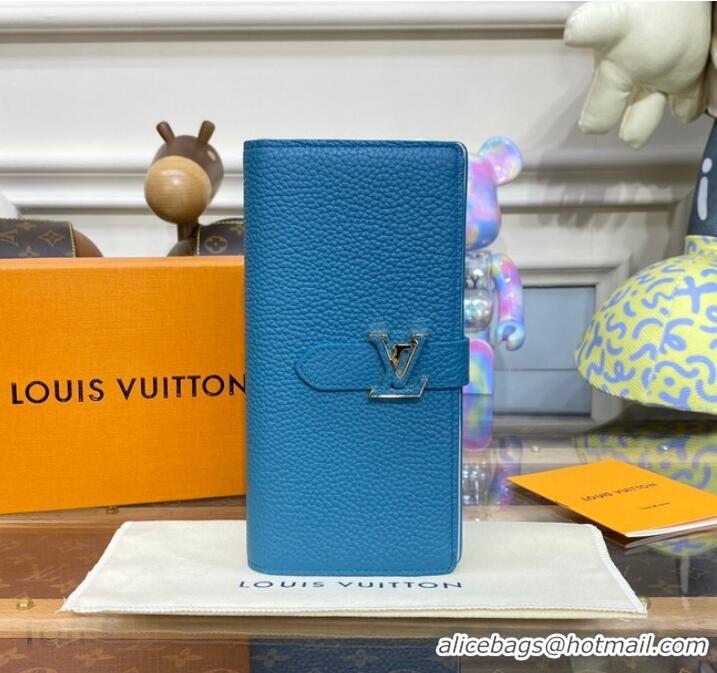 Traditional Specials Louis Vuitton Vertical Wallet M81367 Blue