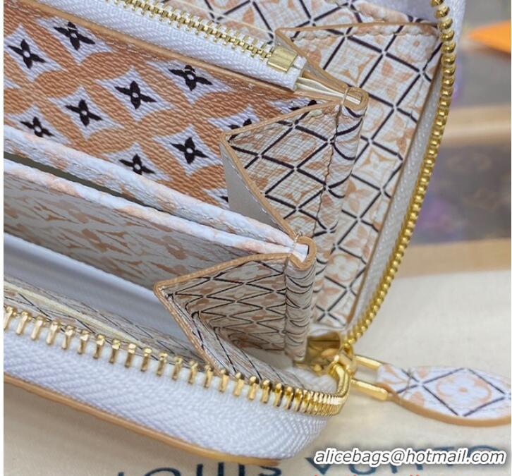 Good Looking Louis Vuitton Zippy Wallet M82385 Beige