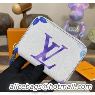 Super Quality Louis Vuitton Zippy Coin Purse M82417 Blue