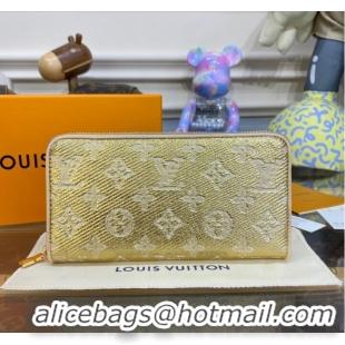 Unique Grade Louis Vuitton Zippy Wallet M82468 Gold