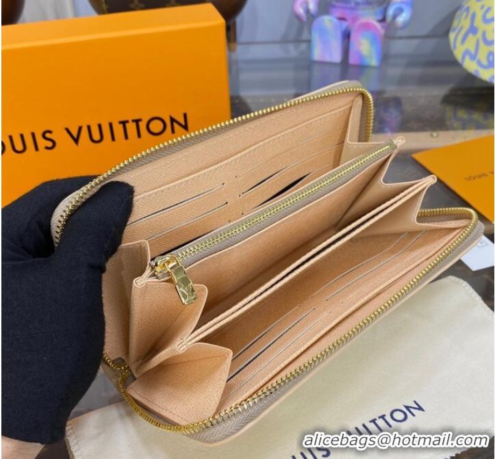 Unique Grade Louis Vuitton Zippy Wallet M82468 Gold