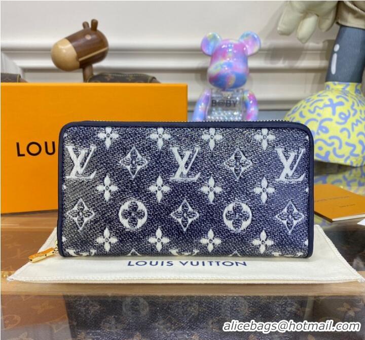 Grade Design Louis Vuitton Zippy Wallet M82468 blue