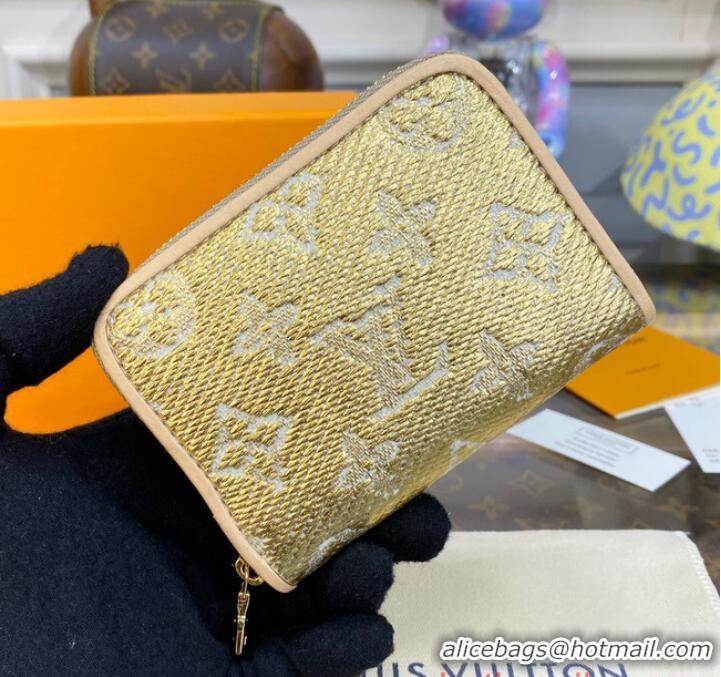 Low Cost Louis Vuitton Zippy Coin Purse M82483 Beige