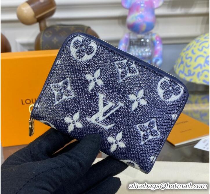 Buy Cheap Louis Vuitton Zippy Coin Purse M82483 Blue