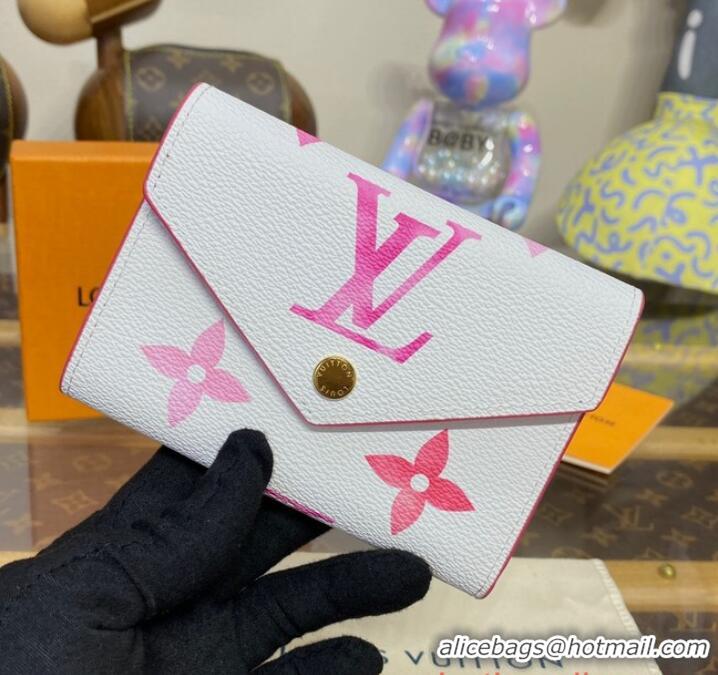 Buy Inexpensive Louis Vuitton Victorine Wallet M82406 Pink