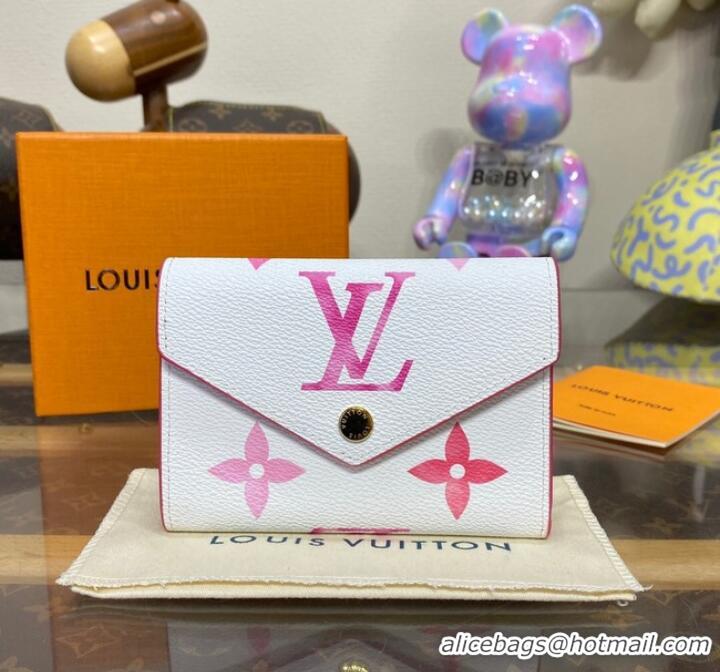 Buy Inexpensive Louis Vuitton Victorine Wallet M82406 Pink