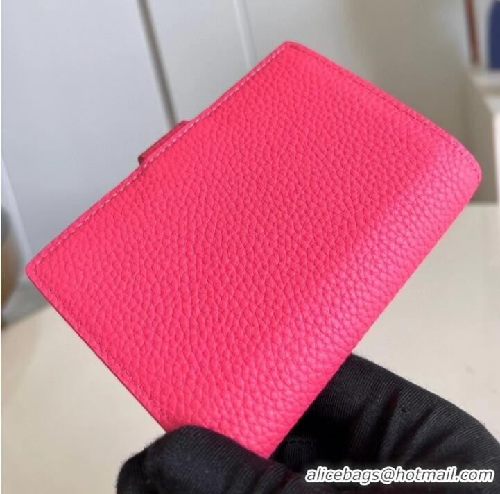 Inexpensive Louis Vuitton Vertical Compact Wallet M82461 Dragon Fruit Pink