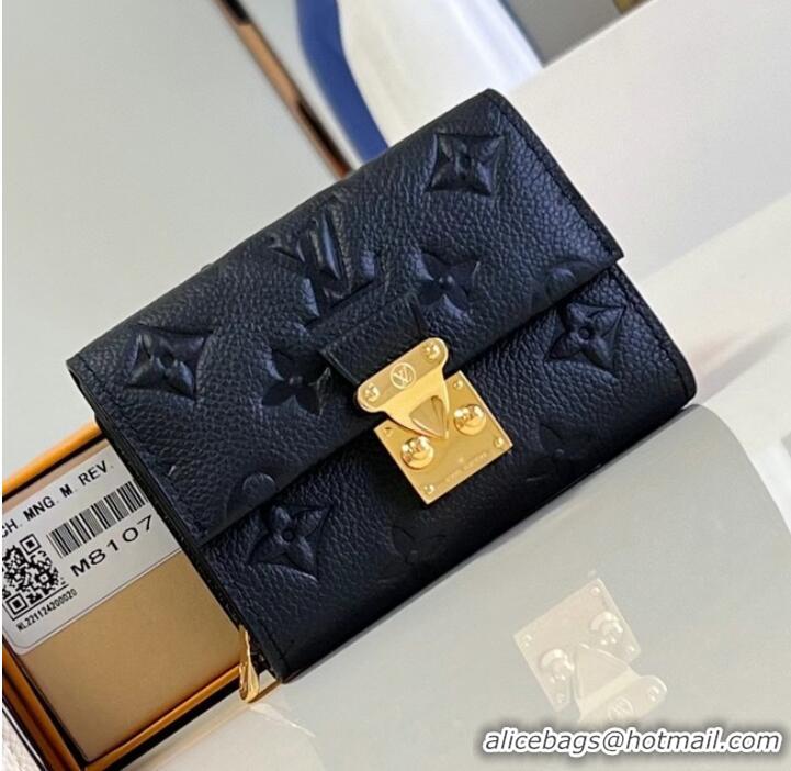 Super Quality Louis Vuitton Metis Compact Wallet M81071 Black