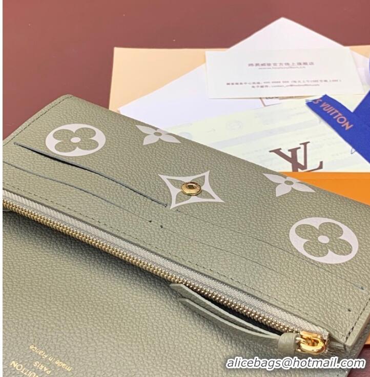 Well Crafted Louis Vuitton Emilie Wallet M82451 Khaki