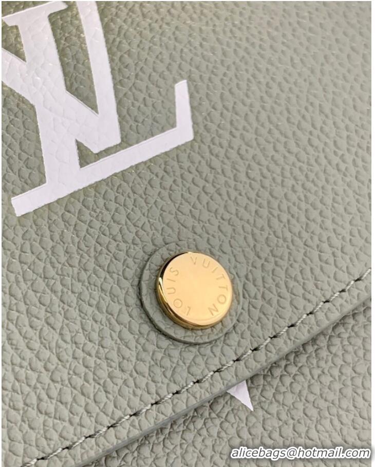 Well Crafted Louis Vuitton Emilie Wallet M82451 Khaki