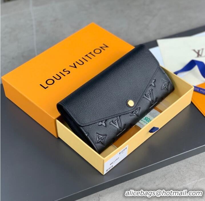 Market Sells Louis Vuitton Monogram Empreinte Sarah Wallet M82256 Black