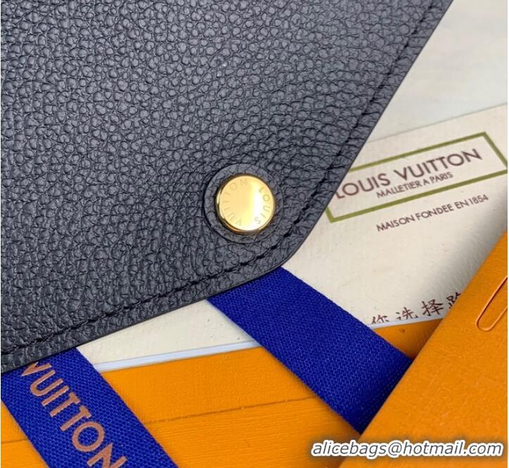 Market Sells Louis Vuitton Monogram Empreinte Sarah Wallet M82256 Black