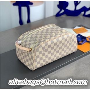 Buy Inexpensive Louis Vuitton Damier Azur Canvas Dopp Kit M47528-2