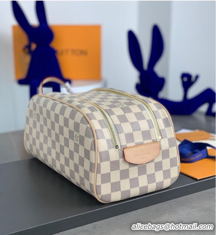 Buy Inexpensive Louis Vuitton Damier Azur Canvas Dopp Kit M47528-2