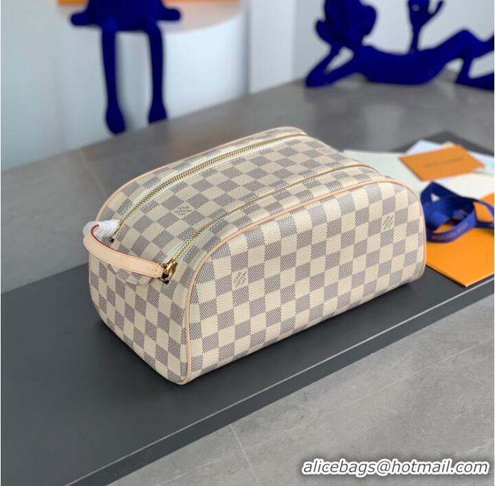 Buy Inexpensive Louis Vuitton Damier Azur Canvas Dopp Kit M47528-2