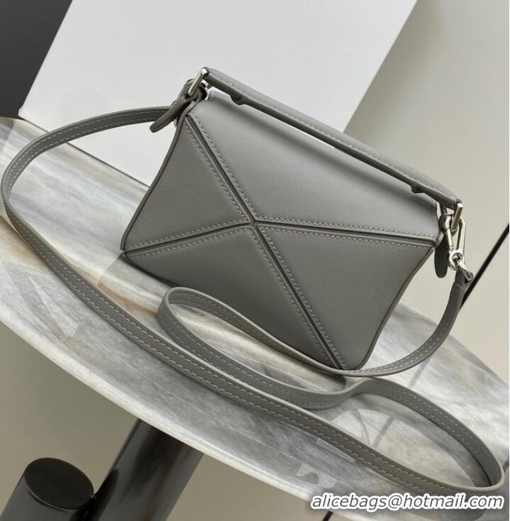 Famous Brand Loewe mini Puzzle Bag Original Leather 9016-5