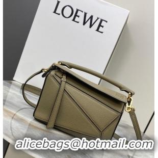 Grade Quality Loewe mini Puzzle Bag Original Leather 9016-8