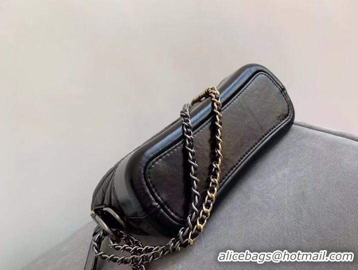 Famous Brand Chanel gabrielle small hobo bag A91810 Black