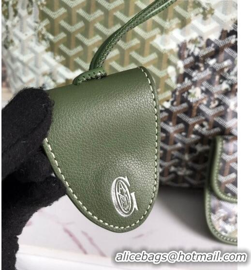 Super Quality Goyard Saint Louis Tote Bag Canopee in Forest PM 020184 Green