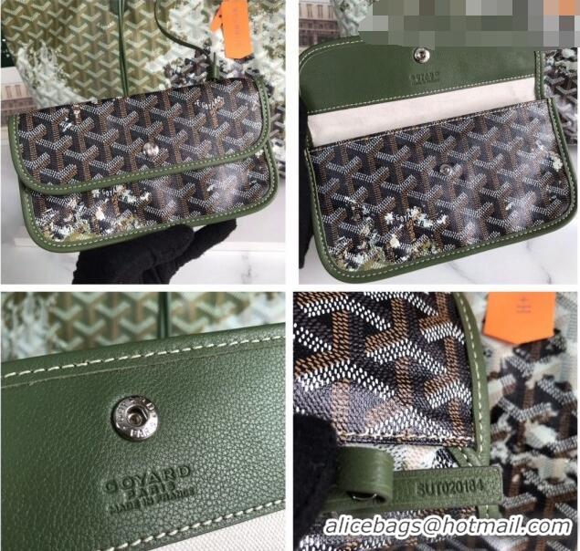 Super Quality Goyard Saint Louis Tote Bag Canopee in Forest PM 020184 Green