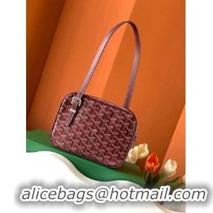 Top Quality Goyard Vintage Mini Bag 8823 Burgundy 2023