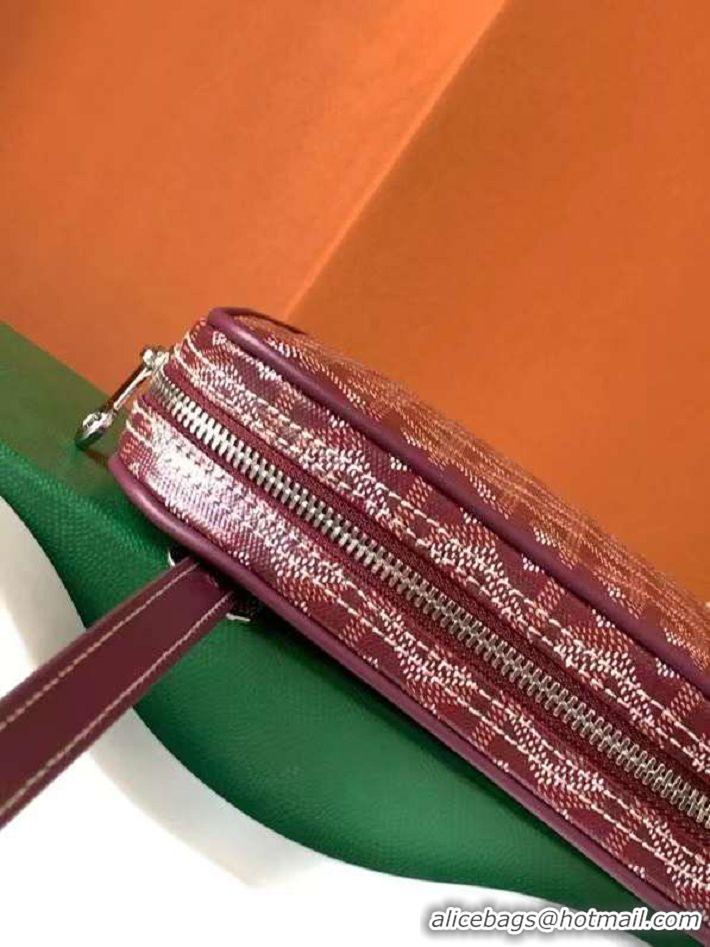 Top Quality Goyard Vintage Mini Bag 8823 Burgundy 2023