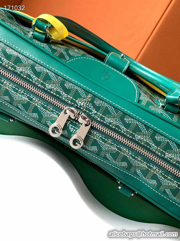 Buy Good Goyard Vintage Martin Bag 8830 Green 2023