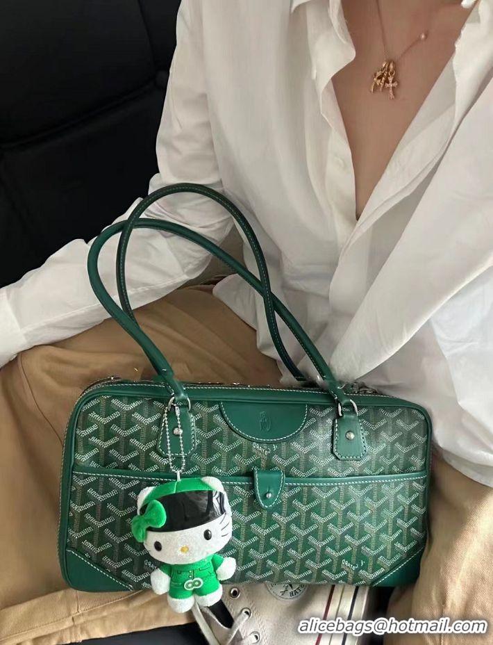 Buy Good Goyard Vintage Martin Bag 8830 Green 2023