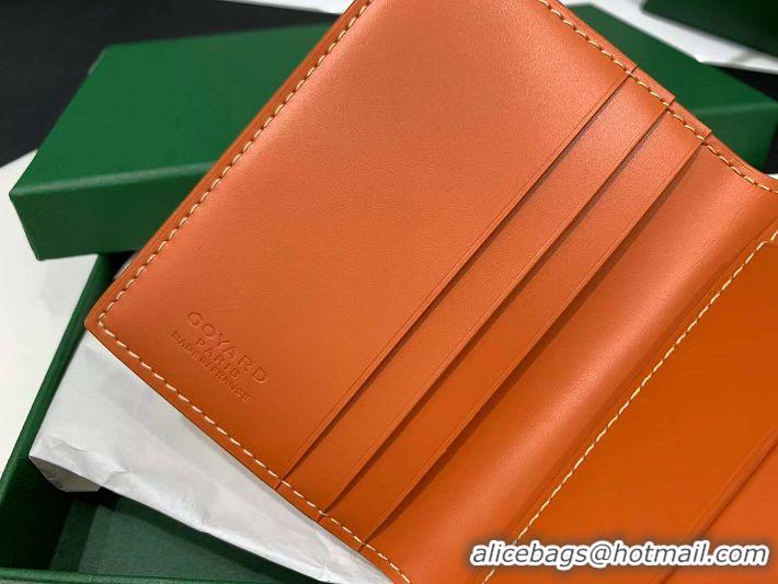 Luxurious Fashion Goyard Saint-Marc Card Holders Wallet 8035 Orange 2023