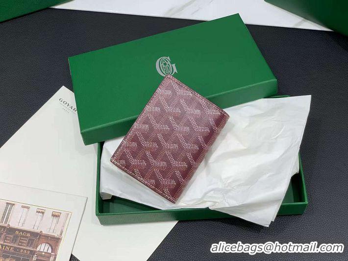 Grade Quality Goyard Saint-Marc Card Holders Wallet 8035 Burgundy 2023