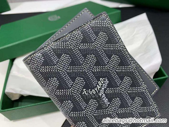 Top Design Goyard Saint-Marc Card Holders Wallet 8035 Dark Grey 2023