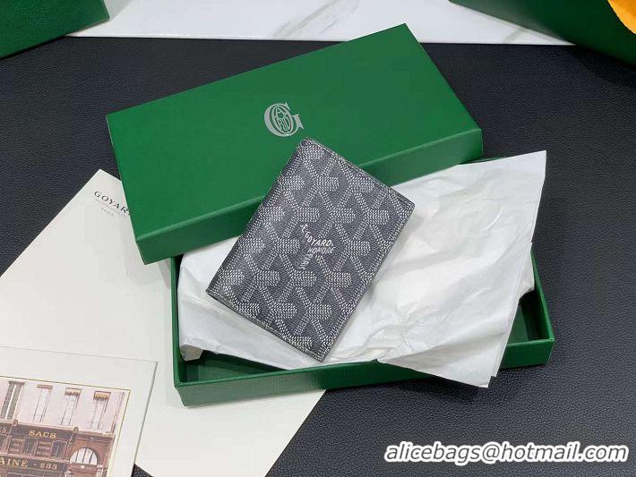 Top Design Goyard Saint-Marc Card Holders Wallet 8035 Dark Grey 2023